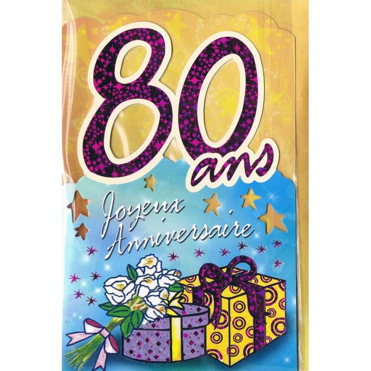Carte D'anniversaire Pour Un Homme De 80 Ans | wizzyloremaria official