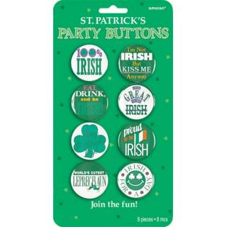 8 badges Saint Patrick