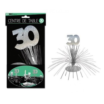 Centre de table anniversaire 30 ans