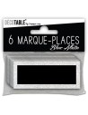 6 marques places paillettes avec stylo