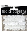 Trio de confettis