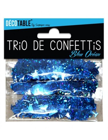 Trio de confettis