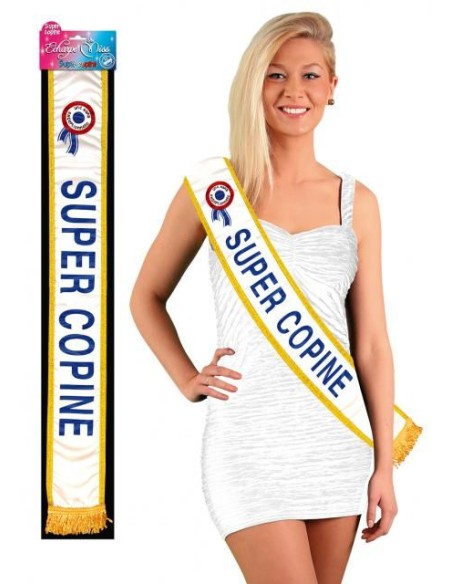 Echarpe "Super Copine"