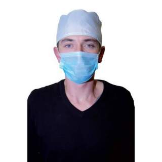Masque et calot de chirurgien