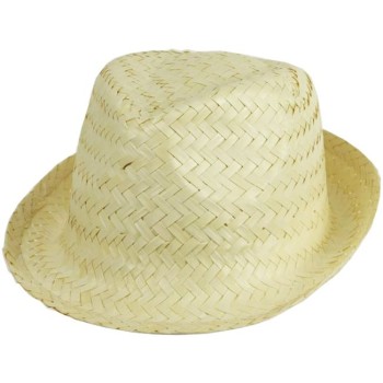 Chapeau paille funk beige