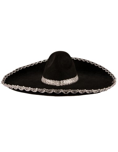 Sombrero feutre noir