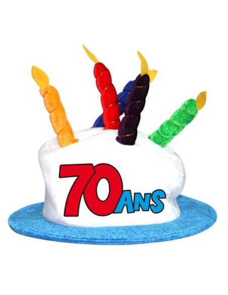 Chapeau anniversaire 70 ans