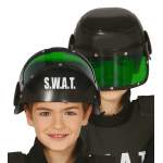 Casque avec visière SWAT enfant