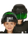 Casque avec visière SWAT enfant