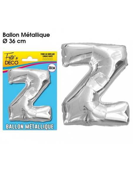 Ballon lettre Z