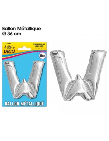 Ballon lettre W