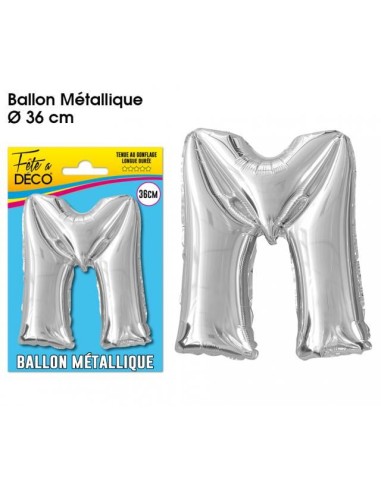 Ballon lettre M