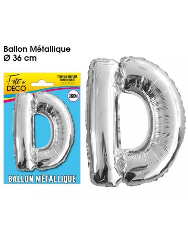 Ballon lettre D