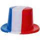 Haut de forme tricolore France