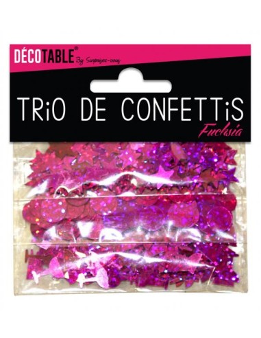 Trio de confettis