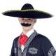Sombrero mexicain noir