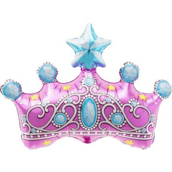 Ballon couronne de princesse