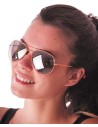 Lunettes aviateur fluorecentes