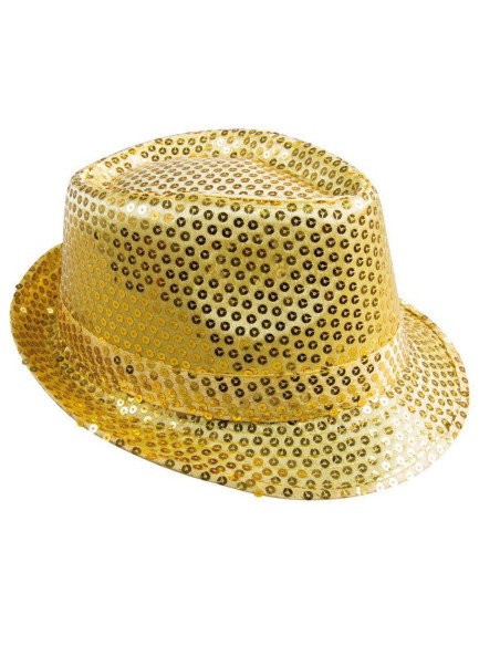 Chapeau borsalino à sequins