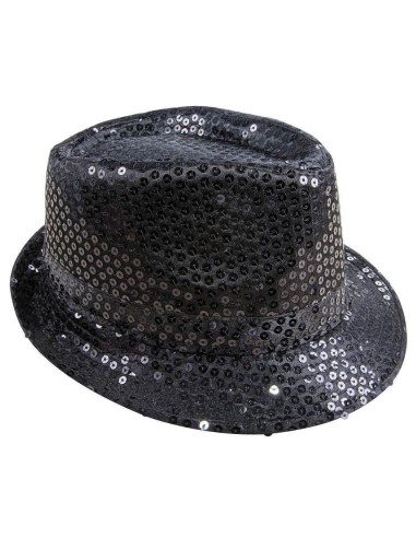 Chapeau borsalino à sequins