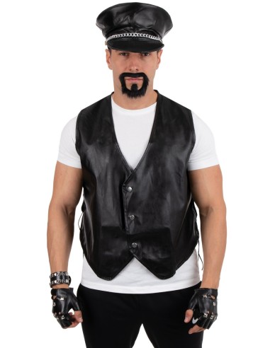 Gilet sans manche biker