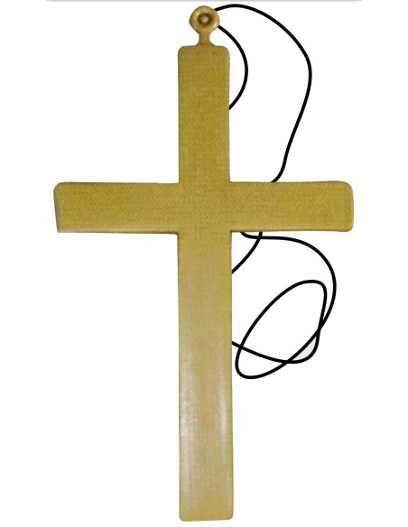 Collier croix de moine or