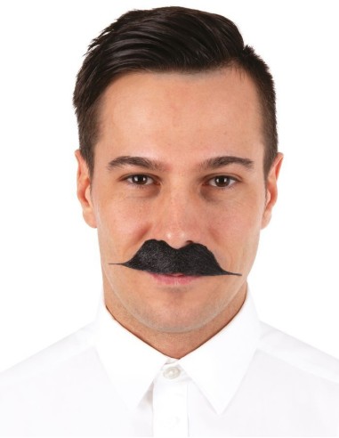 Moustache gentleman noire