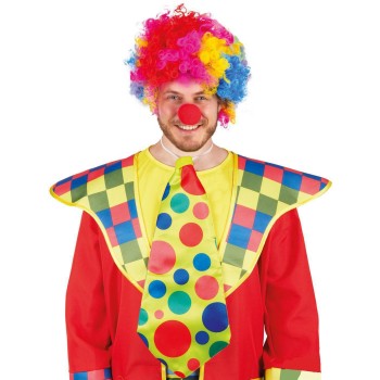 Cravate géante clown