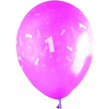 Sachet de 10 ballons chiffres