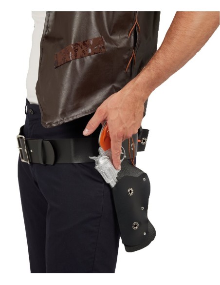 Ceinture double holster noir