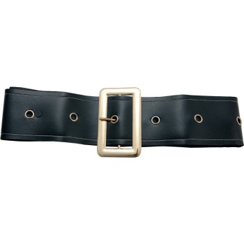 Ceinture simili cuir noire