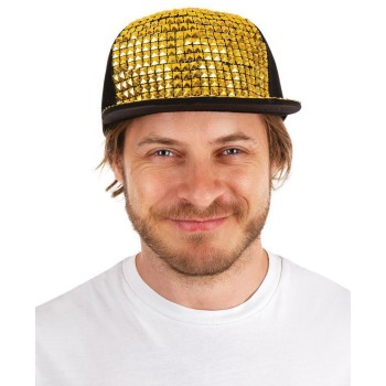 Casquette bling-bling or