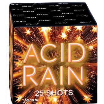 Feu d'artifice Acid Rain 25 shots