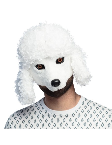 Masque de caniche avec cheveux