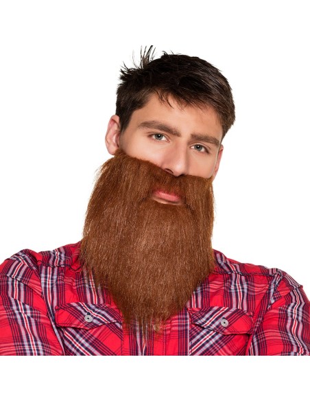 Barbe hipster rousse