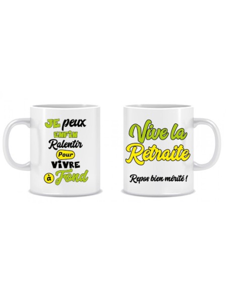 Mug vive la retraite