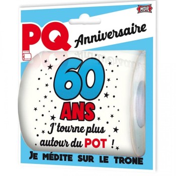 Papier toilette 60 ans