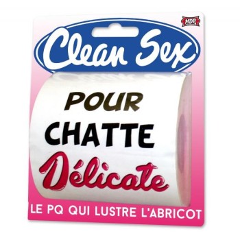 Papier toilette pour chatte délicate