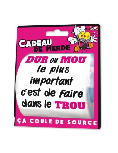 Papier toilette Cadeau de Merde