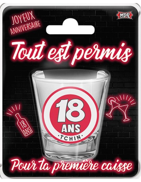 Shooter anniversaire 18 ans