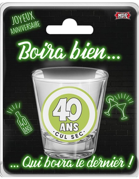 Shooter anniversaire 40 ans