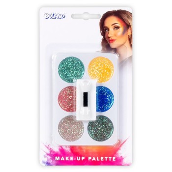 Palette maquillage pailleté