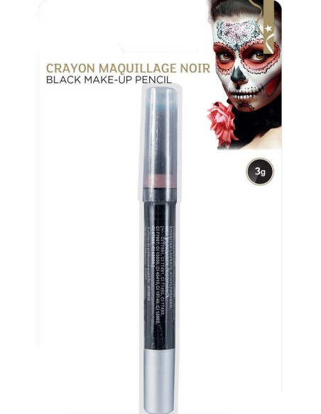 Crayon maquillage gras noir