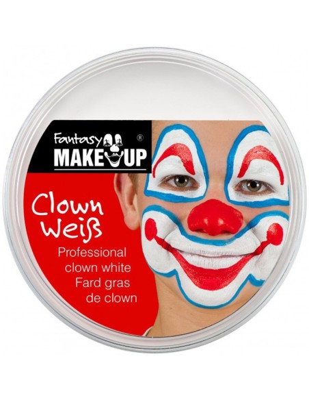 Fard gras clown blanc 40g