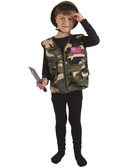 Set accessoires militaire enfant