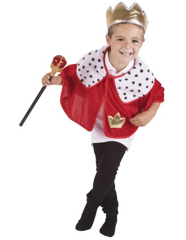 Set accessoires prince/roi enfant