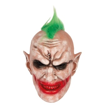 Masque joker punk latex