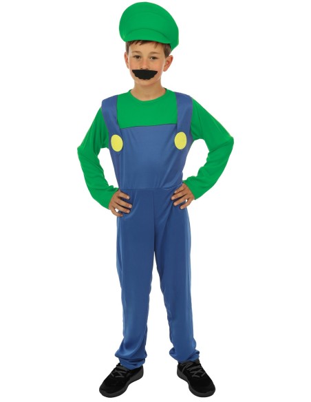 Déguisement plombier Luigi