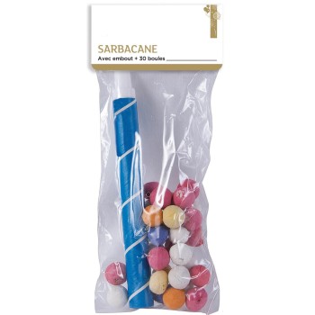 Sachet sarbacane avec boules