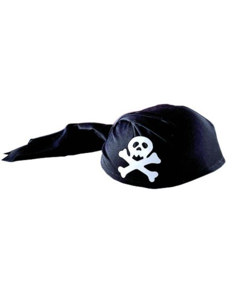 Coiffe pirate tête de mort junior